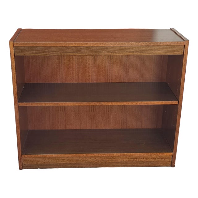 Late 20th Century Danish Modern Low Bookshelf For Sale