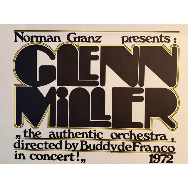 American Anonym - 1972 - Norman Granz Presents: Glenn Miller, "The Authentic Archestra, Directed by Buddy De Franco in Concert!" For Sale - Image 3 of 6
