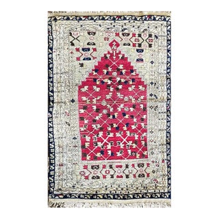 Antique Turkish / Konya-Area Prayer Rug C-1880 For Sale