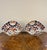 Japanese Imari Shaped Plates, 1900s, Set of 2 For Sale - Image 6 of 6
