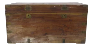 Late 19th-Early 20th Century Camphor Wood Trunk