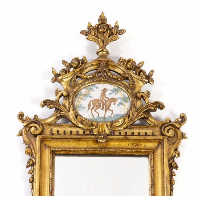 Portuguese D. José / D. Maria Wall Mirror, 19th Century For Sale - Image 4 of 6