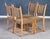 Mid-Century Modern Vintage Danish Oak Chairs, 1960s, Set of 4 For Sale - Image 3 of 9