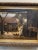 Late 19th Century E. Allum 1886 Oil on Canvas Gathering the Chickens Framed Victorian Painting For Sale - Image 5 of 12