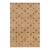 Bohemian Gabbeh Tan/Brown Wool Rug - 8'11'' X 11'6'' For Sale
