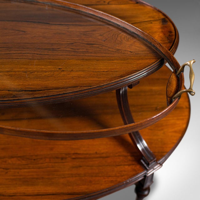 1820's Antique Display Serving Table For Sale - Image 9 of 12