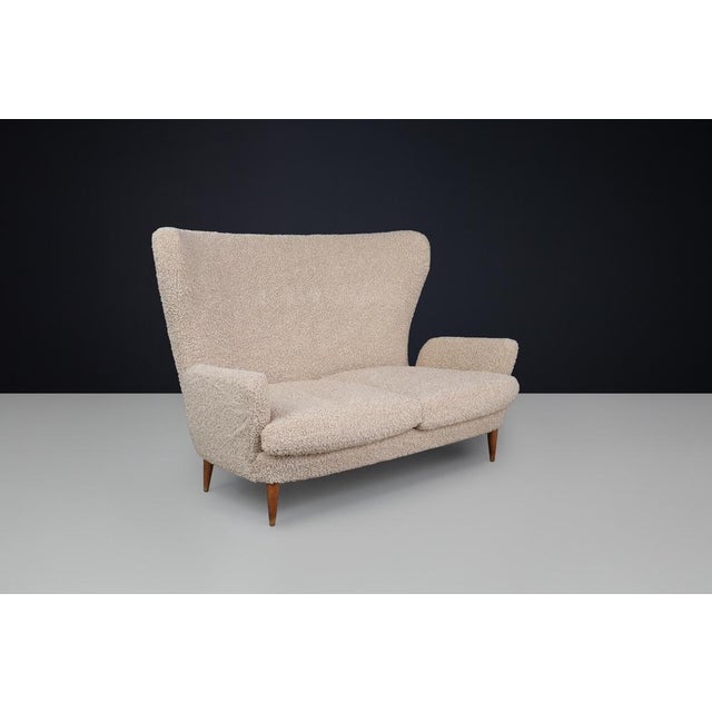 Mid-Century Modern Sofa by Emilio Sala & Giorgio Madini, 1950s For Sale - Image 4 of 10
