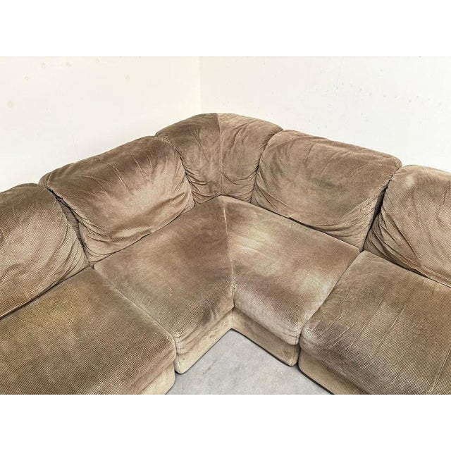 Modular Sofa by Rolf Benz, 1970s, Set of 3 For Sale - Image 10 of 17