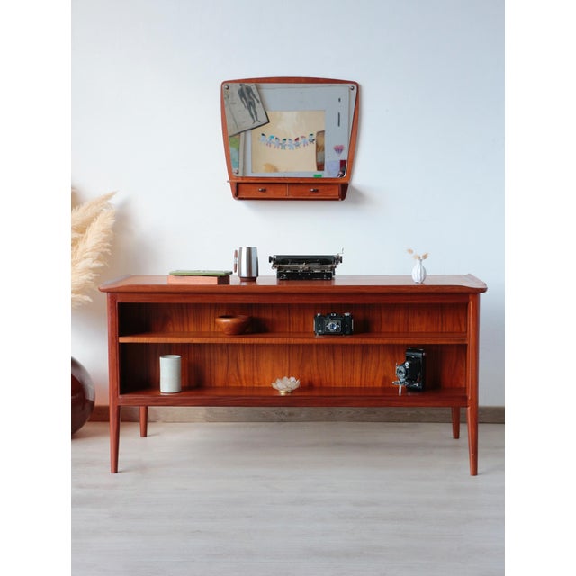 Danish Teak Svend Aage Madsen Desk from HP Hansen, 1960s For Sale - Image 12 of 18