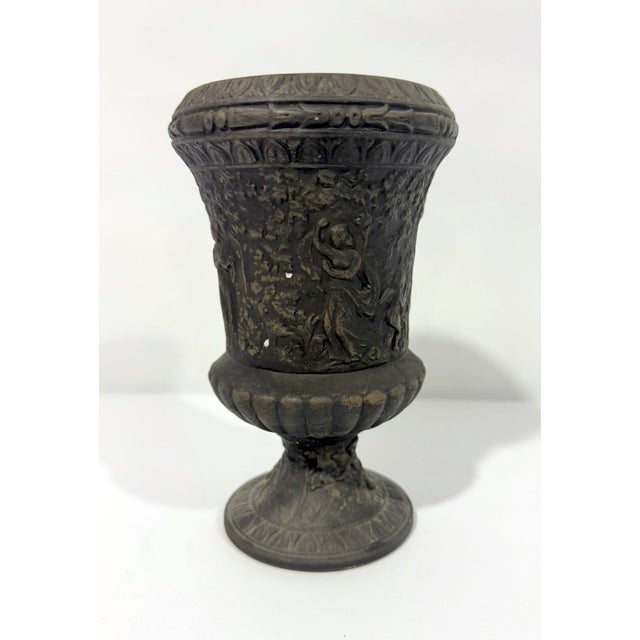 Mediterranean Early 20th Century Metal Urn For Sale - Image 3 of 7