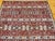 Antique Turkmen Yomut Soumak Kilim, Handwoven Wool, Geometric Pattern, Rust & Blue, 5x10 For Sale - Image 9 of 13
