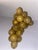 Alabaster Grapes. Vintage MCM Alabaster Cluster of Grapes For Sale - Image 10 of 12