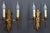 Antique French Gilt Wrought Iron Sconces, 1890s, Set of 2 For Sale - Image 4 of 18
