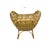 Late 20th Century Pair of Ibolili Round Back Rattan Chair For Sale - Image 12 of 14