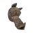 Authentic vintage Bobo carved wood wild boar mask from Burkina Faso. Geometric stylized shape with aged patina to be...