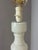 Glass Danish Table Lamp in White Glass For Sale - Image 7 of 11