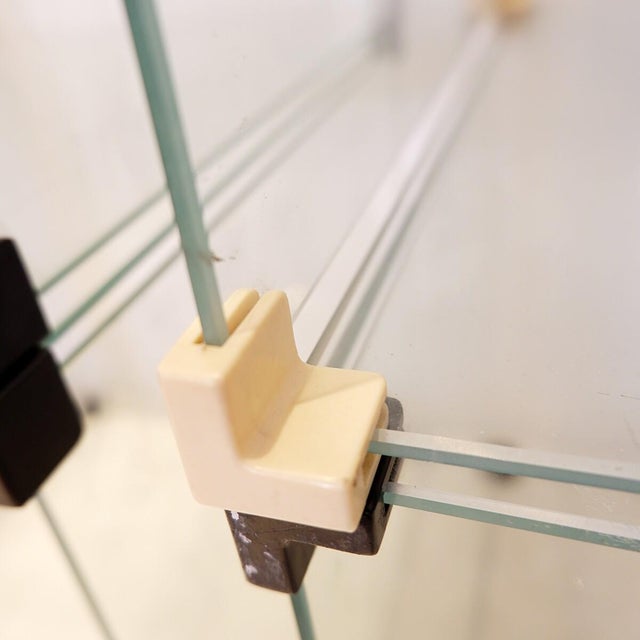 Vintage Modular Glass Cube Shelving Unit, 1980s, Set of 9 For Sale - Image 12 of 15