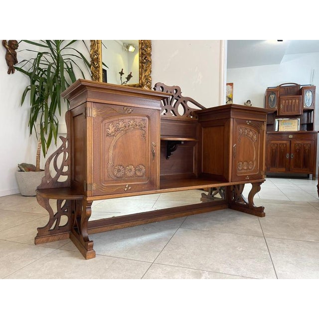 Art Nouveau Attachment Replacement Dispenser Wall Shelf, 1890s For Sale - Image 9 of 10