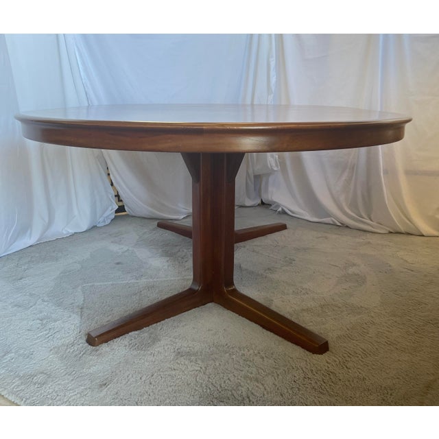 1960s 1960s Danish Teak Extendable Ding Table by Svend Madsen For Sale - Image 5 of 12
