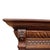 English Jacobean Carved Oak Sideboard With Ornate Stained Glass C1900 For Sale - Image 9 of 16