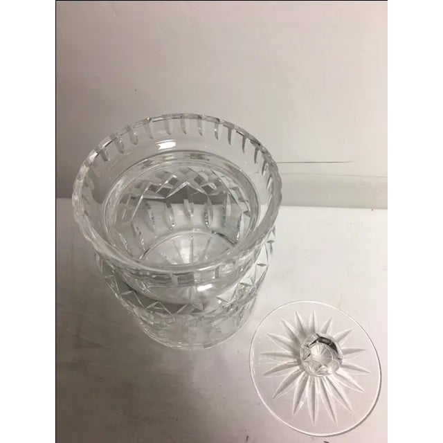 Waterford Crystal Waterford Lismore Crystal Biscuit/Candy Jar For Sale - Image 4 of 7