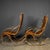 Set of 20th Century British Leather Rocking Chairs, 1950s For Sale - Image 3 of 18