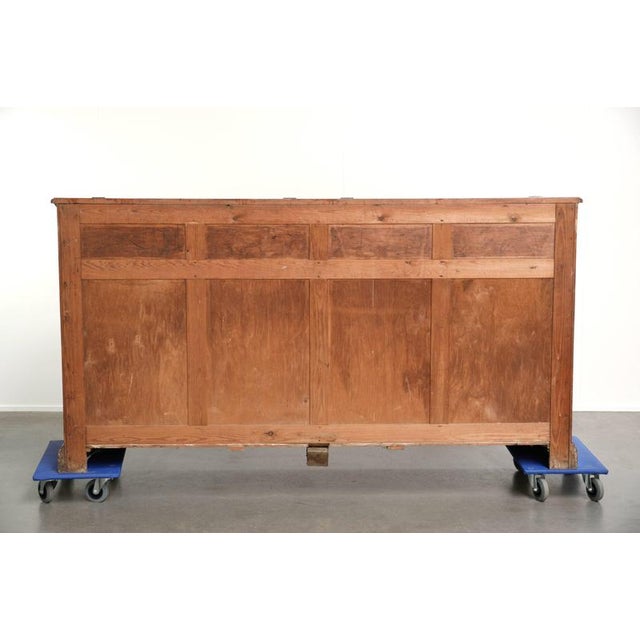 2000 - 2009 Vintage Museum Cabinet with Doors and Removable Shelves For Sale - Image 5 of 16