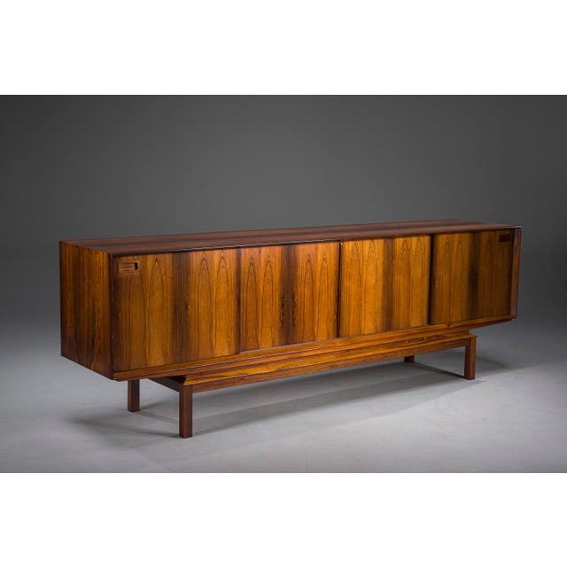 Large Danish Sideboard by Johannes Andersen for Christian Linneberg, 1960s For Sale - Image 11 of 18