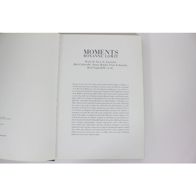 Moments Roxanne Lowit Photographs Hard Cover Coffee Table Book For Sale - Image 10 of 18