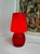Mushroom Table Lamp in Red Murano Glass from La Luce Vetro Arte Muranese, Italy, 1970s For Sale - Image 11 of 15