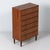 Danish Teak Chest of Drawers, 1960s For Sale - Image 3 of 11