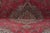 1970s 1970s Vintage Persian Handmade Wool 10x12 Red Area Rug For Sale - Image 5 of 11