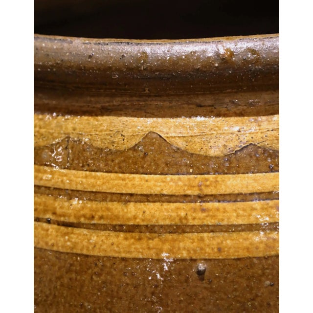 Pair of 19th Century Thai Glazed Earthenware Dragon Jars For Sale - Image 10 of 16