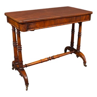 Antique Hallway Side Table, English, Portico, Writing Desk, Regency, Circa 1820 For Sale