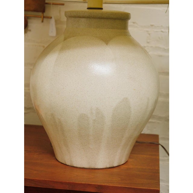 Mid 20th Century Mid 20th Century Studio Pottery Lamp For Sale - Image 5 of 9