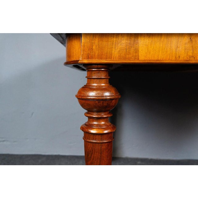 Vintage Brown Wood Table For Sale - Image 17 of 18