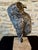 Superb zoomorphic sculpture of an owl, in silvered bronze filaments, French brutalist creation, typical of the 60s/70s,...