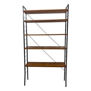 Vintage Teak Bookcase, 1960s For Sale