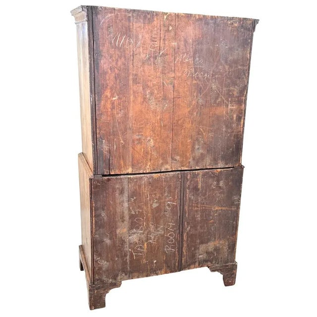 Wood 18th Century GeorgianWalnut Tallboy Chest on Chest, 1720 For Sale - Image 7 of 11