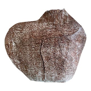 Abstract Ceramic Art Vase Attributed to Sara Radstone For Sale