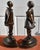 French Art Deco Style Bronze Bookends Flirt Lovers For Sale - Image 13 of 18