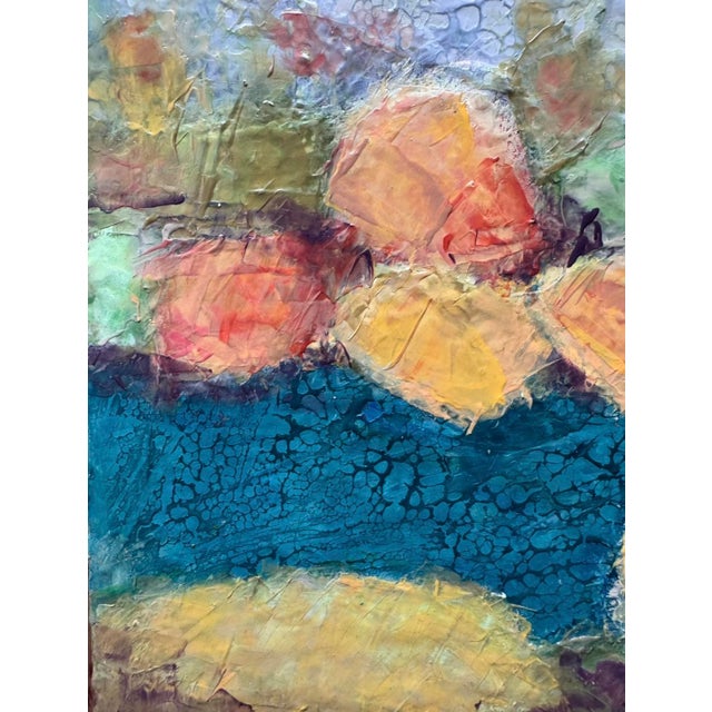 "Was It Even Real" Original Mixed-Media Abstract on Panel by Zac Woodiel For Sale - Image 10 of 10