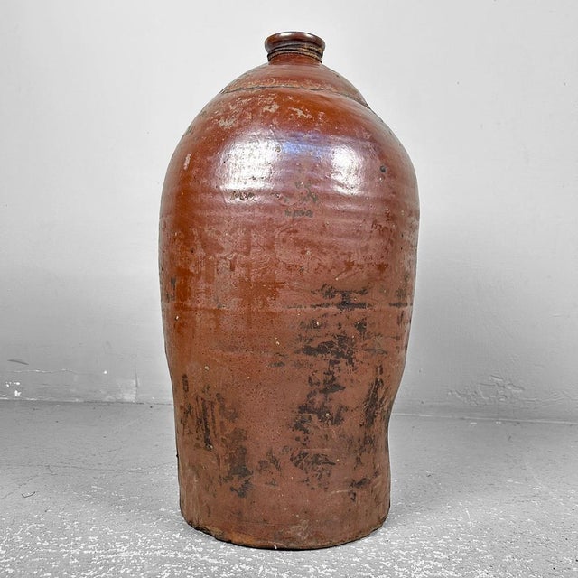 Ceramic Organic Earthenware Jug, Czech Republic, 19th Century For Sale - Image 7 of 17