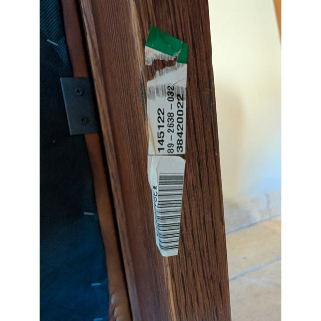 Mission Classic Eastwood Chair and Footstool For Sale - Image 10 of 15