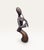 A striking French solid bronze sculpture depicting an elegant female musician playing the flute. Originating from France...