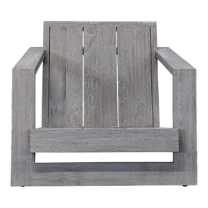 Restoration Hardware Weathered Teak Modern Outdoor Chair