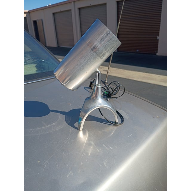 Mid-Century Modern Custom Made Space Age Desk Lamp For Sale - Image 3 of 3