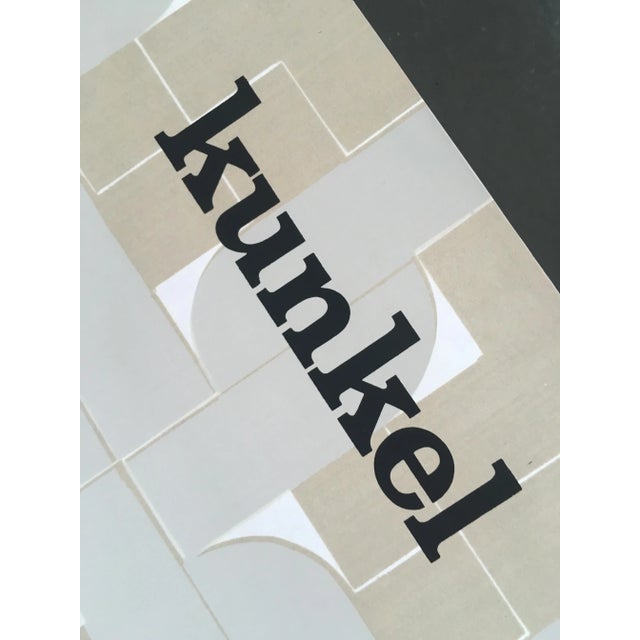 Don Kunkel, Silkscreen, 1978 For Sale - Image 6 of 7