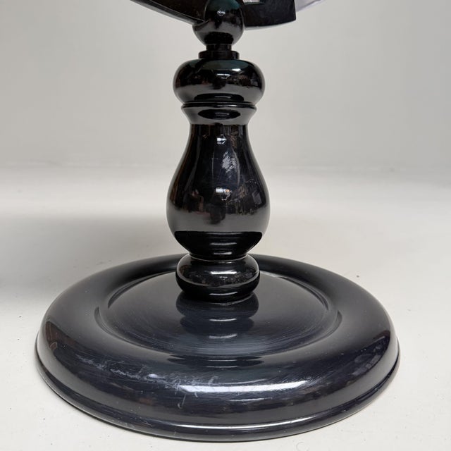 Mid-Century Modern Japanese School Globe on Black Base, 1980s For Sale - Image 6 of 18