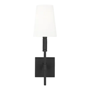 Thomas O'Brien by Visual Comfort Studio Beckham Classic 1-Light Sconce in Aged Iron